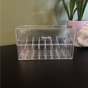 Clear Acrylic lipstick Storage Organizer